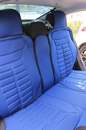 
Bmw 1 SERİSİ 116  Mavi Oto Koltuk Minderi Ortopedik 5'li Set Comfort