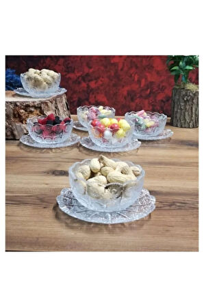 6 Kişilik 12 Parça Lüx Kase Takımı