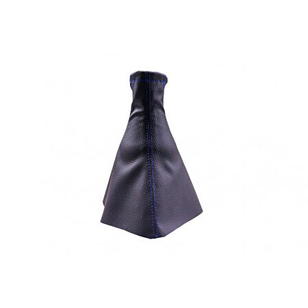 Porsche 911  993 (1993-1997) Uyumlu Vites Körüğü Siyah Deri Mavi Dikiş