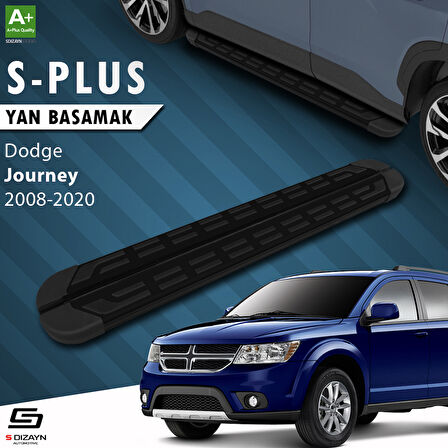 S-Dizayn Dodge Journey S-Plus Siyah Yan Basamak 183 Cm 2008-2020 A+ Kalite