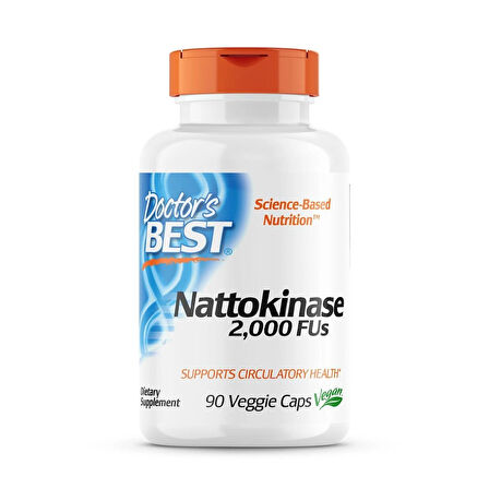 Doctor’s Best Doctor’s Best, Nattokinase, 2,000 Fus, 90 Veggie Caps