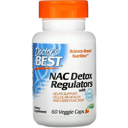 Doctor's Best Best - Doctor's Best, Nac Detox Regulators, 60 Veggie Caps