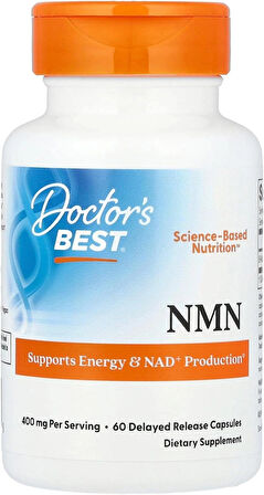 Doctor's Best NMN Nicotinamide Mononucleotide Nad+ 400 mg 60 Caps