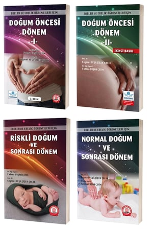 Ebeler ve Ebelik Öğrencileri İçin Doğum Seti-03 (4 KİTAP)