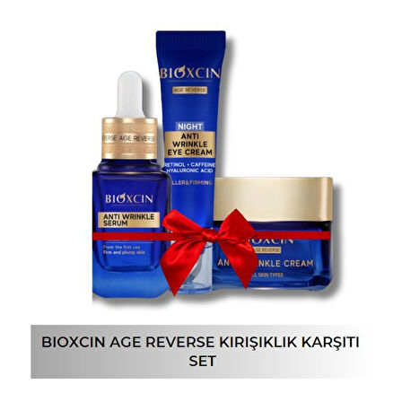 Bioxcin Age Reverse Kırışıklık Karşıtı Set