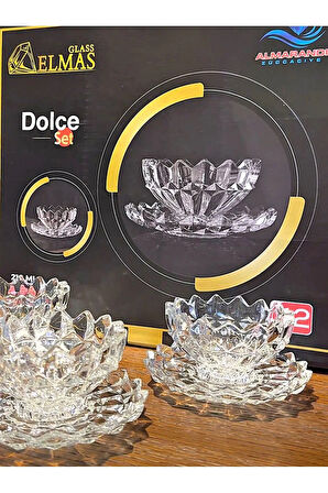Dolce 6 Kişilik 12 Parça Çerezlik Takımı