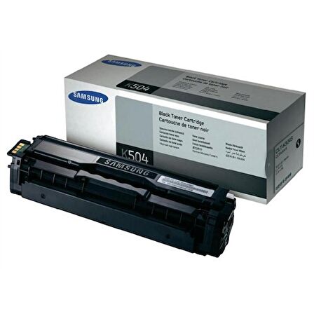 Samsung CLT-K504S 2500 Sayfa Kapasiteli Siyah Toner