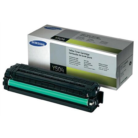 Samsung CLT-Y504S 1800 Sayfa Kapasiteli Sarı Toner