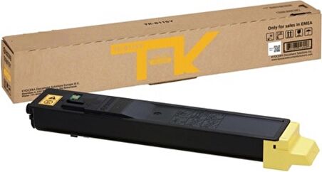 Toner Sepeti Kyocera TK-8115 Sarı Muadil Toner