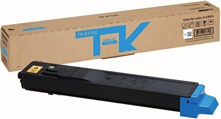 Toner Sepeti Kyocera TK-8115 Mavi Muadil Toner