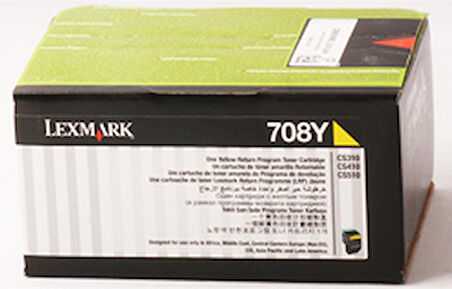 Lexmark CS310-70C80Y0 Sarı Toner