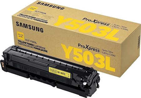 Samsung CLT-Y503L Sarı Toner Samsung Proxpress   C3010DW