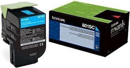 Lexmark Ton Bundle (Cx310) Mavi 2000 Sayfa 80C8Sc0-Bnd