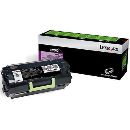 Lexmark 52D5X00 45000 Sayfa Siyah Return Toner