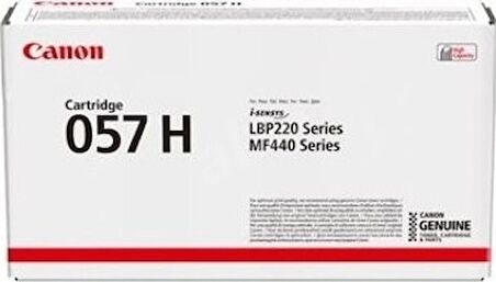 Canon CRG-057H Orjinal Toner Yüksek Kapasite MF-449DW