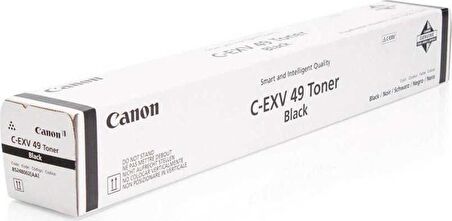 Canon C-Exv-49 Siyah Orjinal Fotokopi Toneri Dx-C3826I