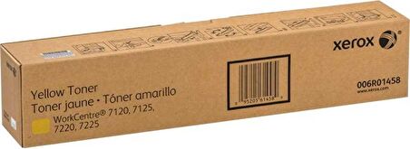 Xerox 006R01458 Sarı Orijinal Toner - Workcentre 7120, 7125, 7220, 7225