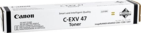 Canon C-Exv-47 Siyah Orjinal Fotokopi Toneri C350IF
