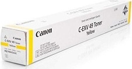 Canon C-Exv-49 Sarı Orjinal Fotokopi Toneri Dx-C3826I