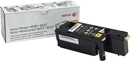 Xerox Phaser 6020-6022-Wc6025-6027 Yellow Toner