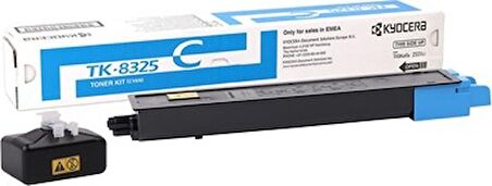 Kyocera Mita TK-8325 Mavi Toner Taskalfa 2551ci