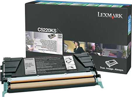 Lexmark C5220Ks Siyah  Lazer Toner - C522 / C524 / C530