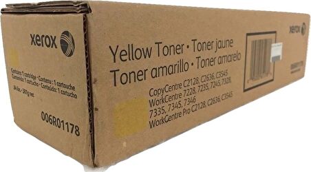 Xerox 006R01178 Sarı Toneri C2126 / C2128 / WC7328 / 7335 / 7345