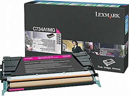Lexmark C734-C734A1MG Kırmızı Toner
