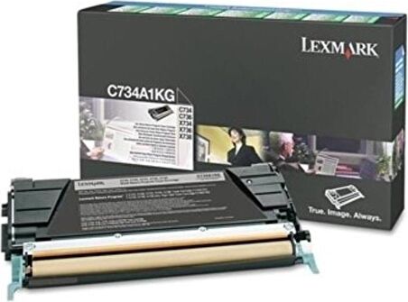 Lexmark C734-C734A1KG Siyah Toner