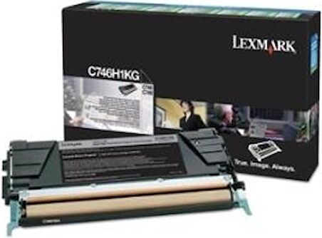 Lexmark C746 Siyah  Toner C746H1KG