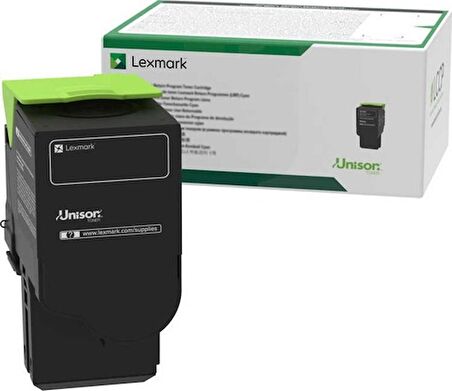 Lexmark 78C5UC0 - Ultra Yüksek Kapasiteli Mavi Toner
