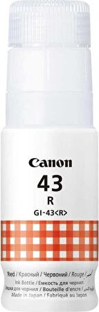 Canon GI-43/4716C001 Kırmızı-Red Orjinal Mürekkep
