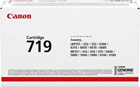 Canon I-Sensys MF-5840DN 2100 Sayfa Çapraz Renkli Toner