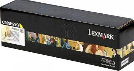 Lexmark C925 Modeli İçin Sarı Toner C925H2Yg