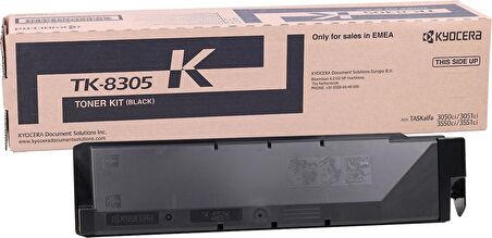 Kyocera Mita TK-8305 Siyah Toner 3050ci-3550ci-3051ci-3551ci (TK-8307)