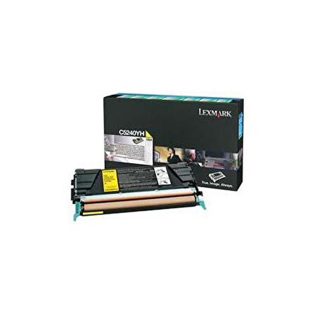 Lexmark C524-C532-C534 5K Sarı Toner