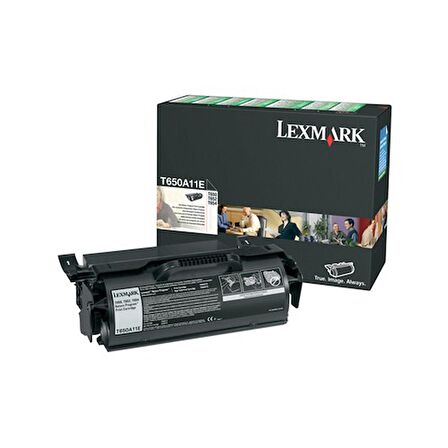 Lexmark T650A11E 7000 Sayfa Kapasiteli Siyah Toner