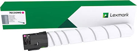 Lexmark 76C00M0 Kırmızı  Toner Cx921, Cx922, Cx923, Cx924, Cs921, Cs923
