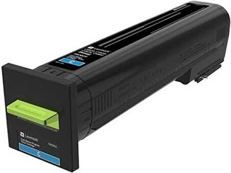 Lexmark CX820-82K5HC0 Mavi Toner Yüksek Kapasiteli