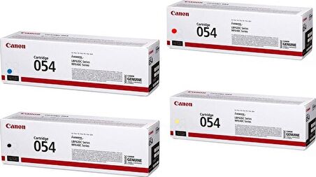 Canon CRG-054 Orjinal Toner 4'lü Set LBP-621CW