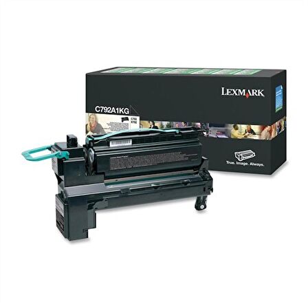 Lexmark C792-X792 De-Dte-Dthe (6K) Siyah Toner