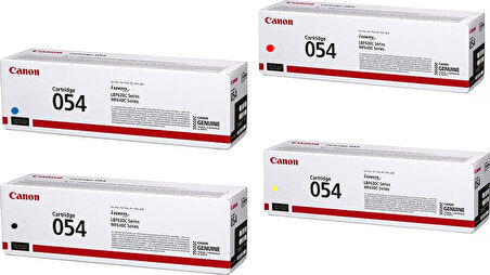 Canon CRG-054 I-Sensys MF-645CX  Toner Seti 1500 Sayfa Renkli