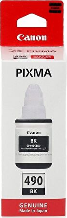 Canon GI-490BK Siyah Mürekkep 135 ml