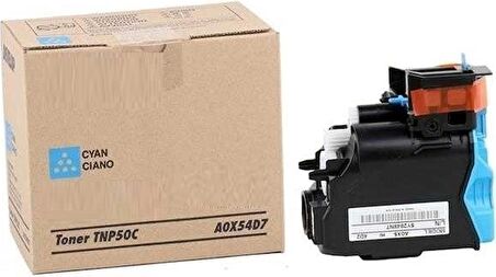 Toner Sepeti Konica Minolta Tnp-50 Mavi Muadil Toner