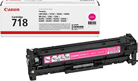 Canon CRG-718 Kırmızı Toner