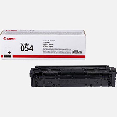 Canon Crg 054 MF645CX MF641CW Siyah Orjinal Toner-Kutusuz