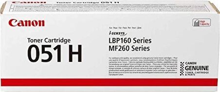 Canon CRG-051H Orjinal Toner Yüksek Kapasite MF-264DW