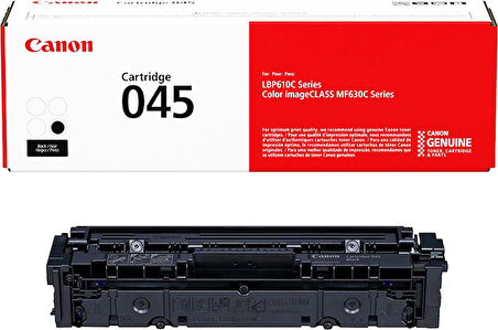 Canon CRG - 045 Siyah Toner 2.200 Sayfa - Canon LBP - 611CN - LBP - 612CDW