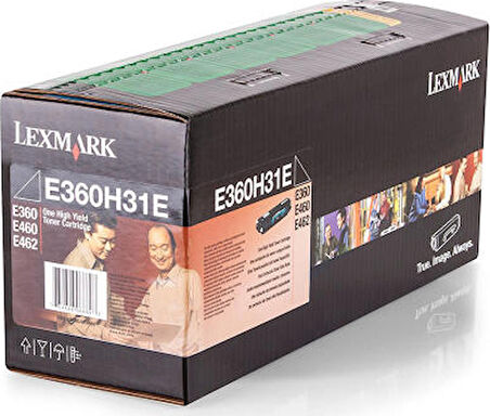 Lexmark E360H31E E360 / E460 Siyah  Toner - Yüksek Kapasite