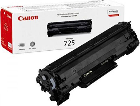 Canon CRG-725 Toner - Canon I-Sensys LBP6000 - LBP6000B - LBP-6020 - LBP6030W - MF3010 Sıfır Toner-Kutusuz